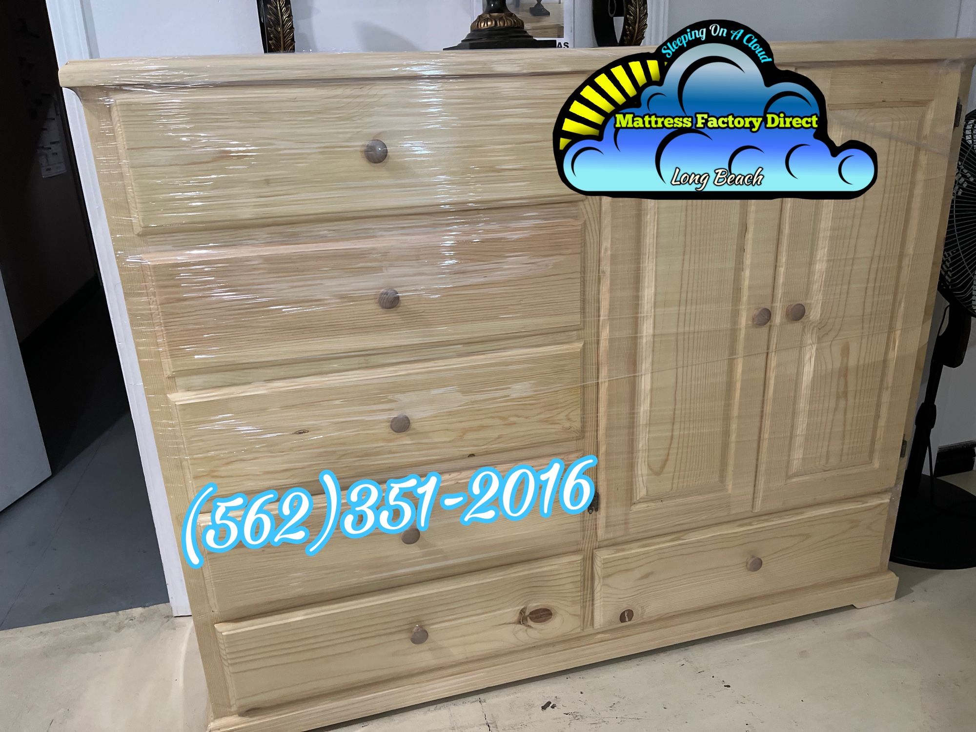 Closet Pinewood Natural Dresser Cajonera Comoda Nueva Bonita