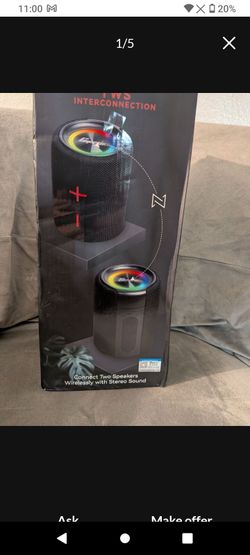 S11 Plus Colorful Wireless Speaker 2-in-1