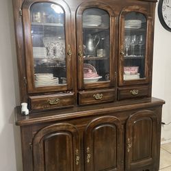 China Hutch $75 Or Best Offer  Moving Sale 