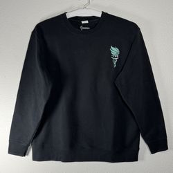 WNBA New York Liberty Large Black Sweater Pullover 
