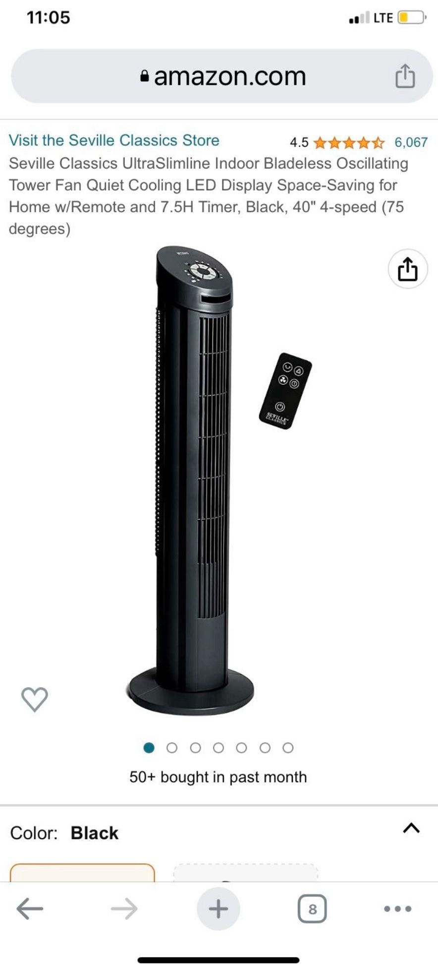 Oscillating fan