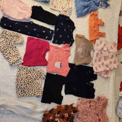 Baby Girl Clothes Size 12m