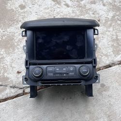 Chevy Tahoe Radio Screen