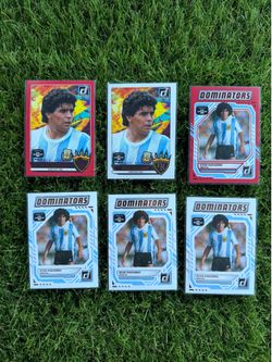 DONRUSS ROAD TO FIFA WORLD CUP 2025-26 MARADONA LOT OF 6