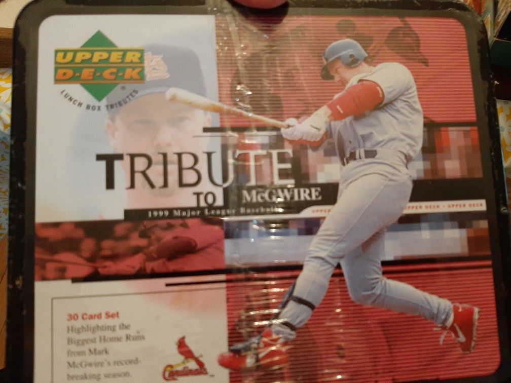 Upper Deck Lunch Box Tributes Mark McGwire