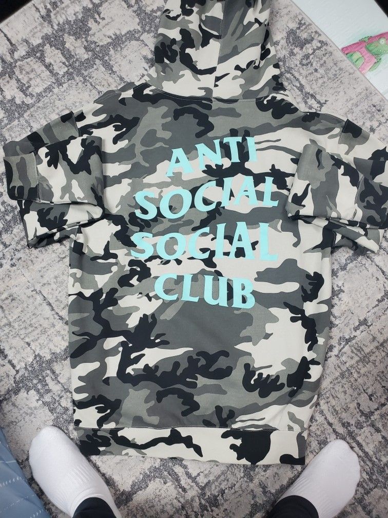 Anti Social Social Club Hoodie Melrose Ave LARGE