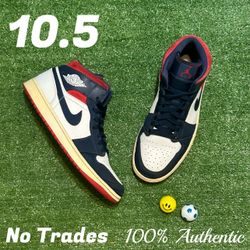 Size 10.5 Air Jordan 1 mid “ USA” 🇺🇸