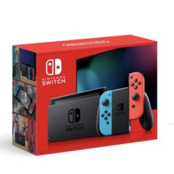 Nintendo Switch Console With All Original Accessories