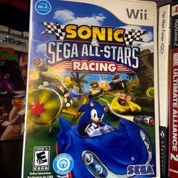 Sonic & Sega All-Stars Racing (Nintendo Wii, 2010) Complete With Manual CIB