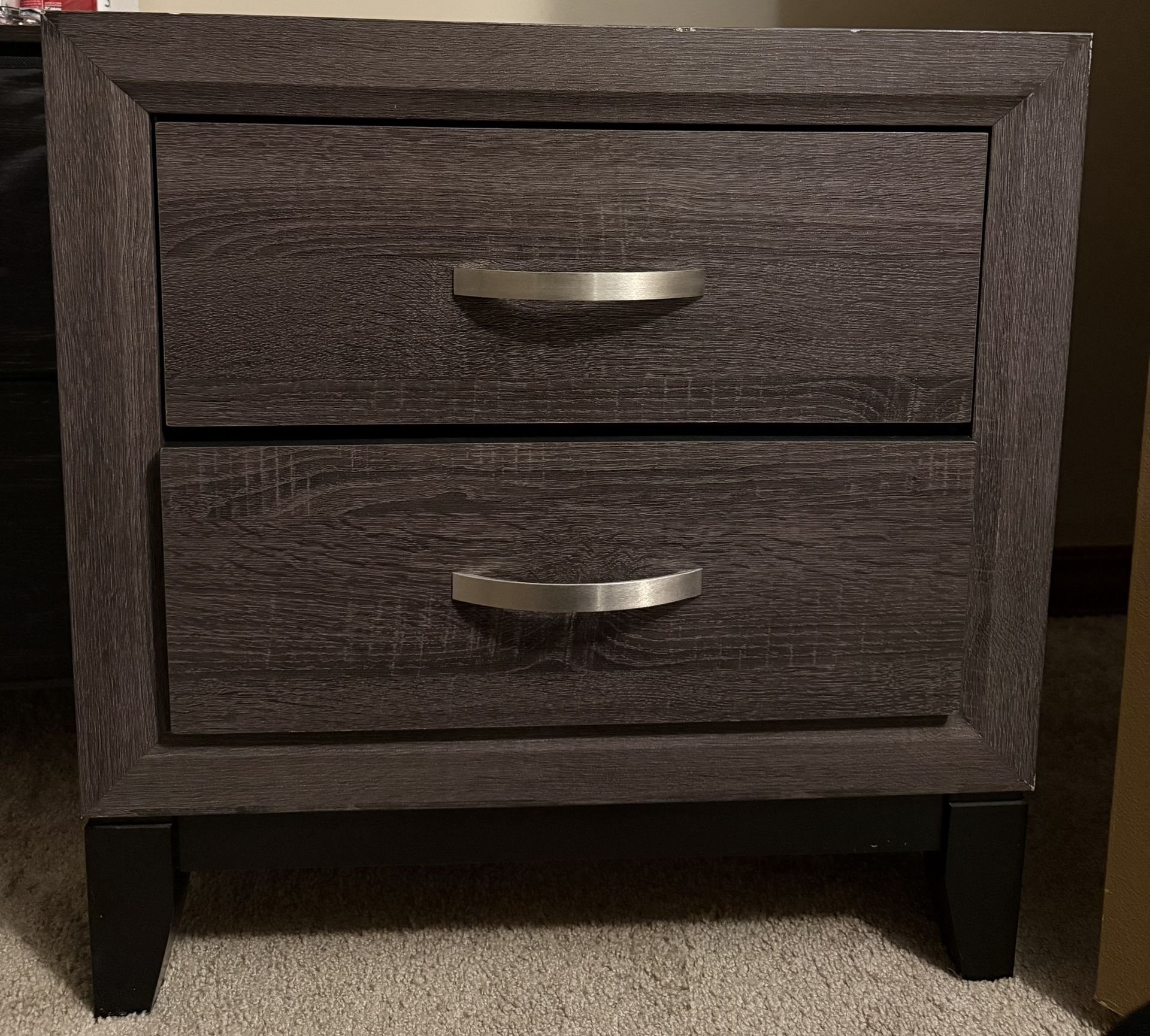 Nightstand Grey Oak