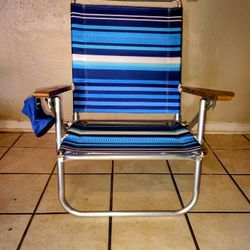 Used  Rio wave 3-position beach chair