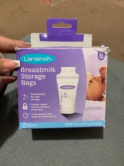 Lansinoh breast milk storage bags