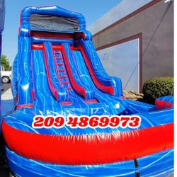 RESBALADILLAS DE AGUA, MEZAS Y SILLAS, TOROS MECANICOS,BAÑOS PORTATIL 