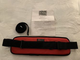 Power Systems Predator Belt, Padded Resistance Training Exercise Belt