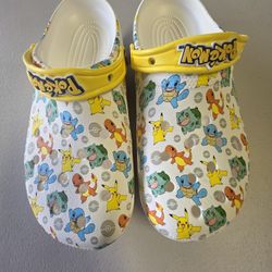 Limited Pokémon Crocs Sz 9 Men