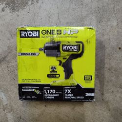 RYOBI ONE+ HP 18V Brushless Cordless 4-Mode 1/2 Inch High Torque Impact Wrench (Tool Only)