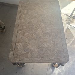 Fossil Stone Marble Coffee Tables 