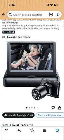 Itomoro Baby Car Monitor
