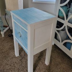 Nightstand Or Side Table Mid Century  Shabby VINTAGE
