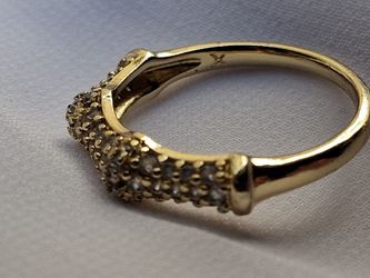 Gold plated ring - beautiful