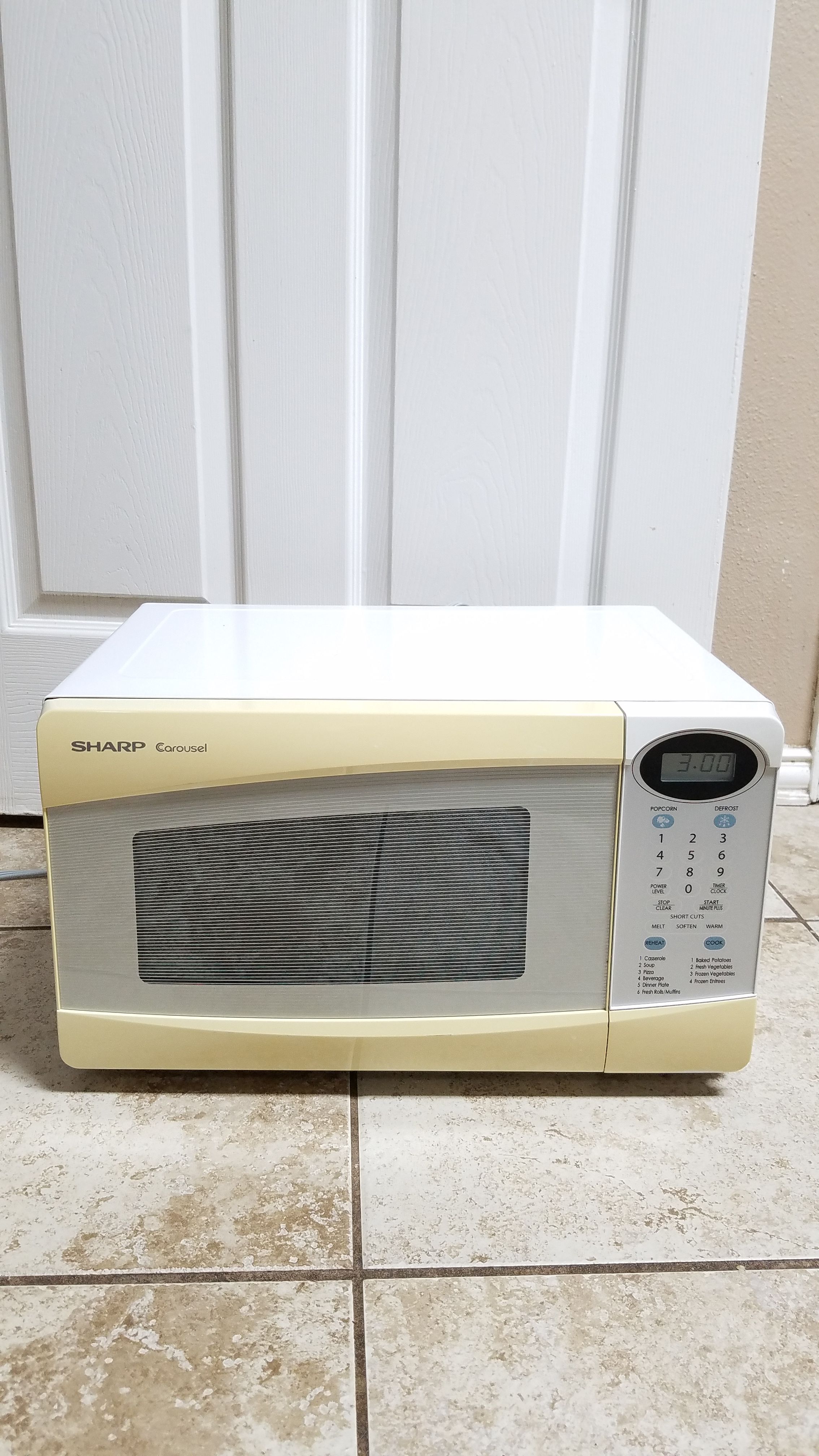 SHARP Carousel Microwave Oven- R-230KW