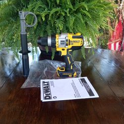 DeWalt.  20v New.  Flexvolt.   Hammer Drill. ..3  Speed S.  Brushless Motors 