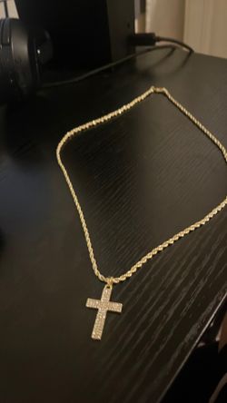 Gold cross