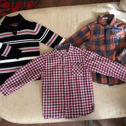 Boys Flannels/Turtleneck Bundle