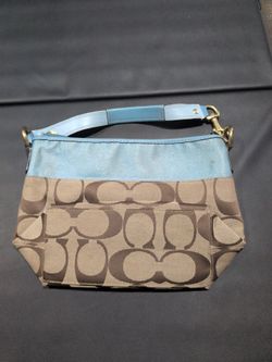 Coach Signature Canvas Small Shoulder Bag