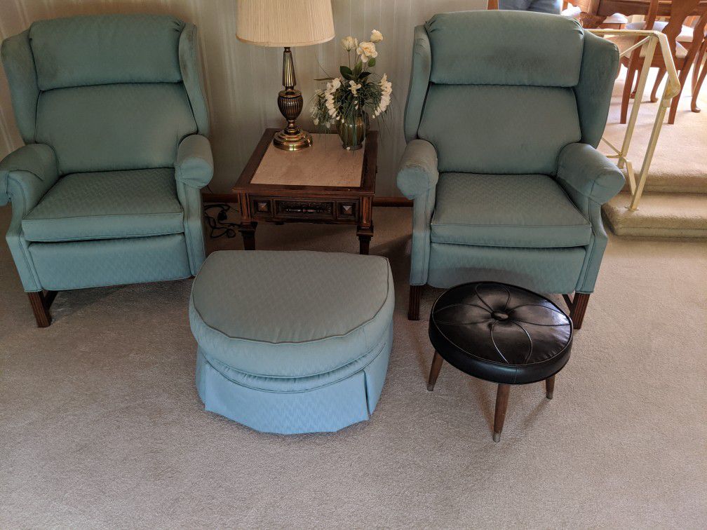 Formal living room chair set