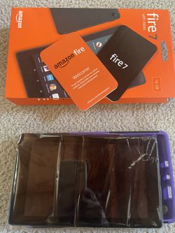 Fire 7 With Alexa 16 GB With Tablet Case