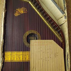 Antique 1894 Mardolin Guitar Harp Instrument