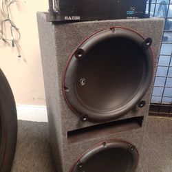 High performance High Power 12 Hard Bass Package 