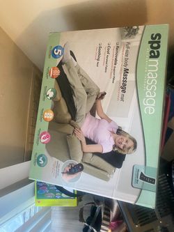 Massage mat new in box
