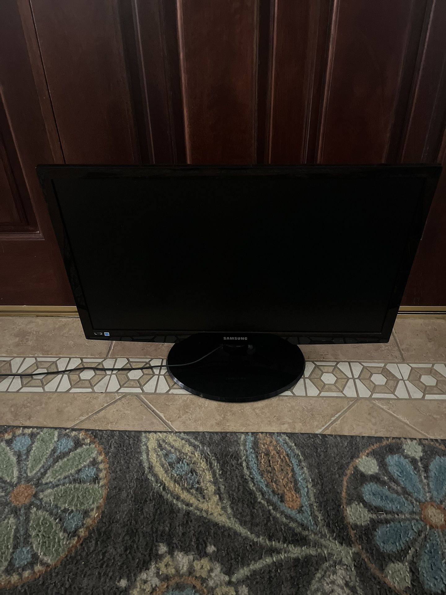 Samsung LED back lit LCD monitor S27B350H 27 inch wide screen color display in black