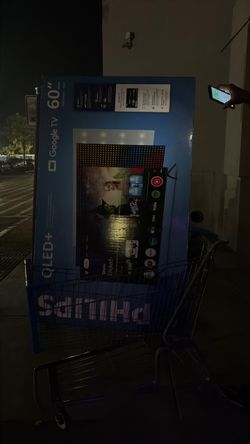 Flat screen tv 60”