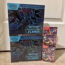 Phantasmal Flames ETB + Booster Bundle 