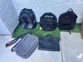 Backpacks - take them all for $10.