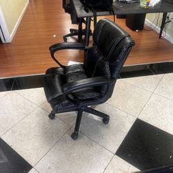 Leather Office Desk Chair