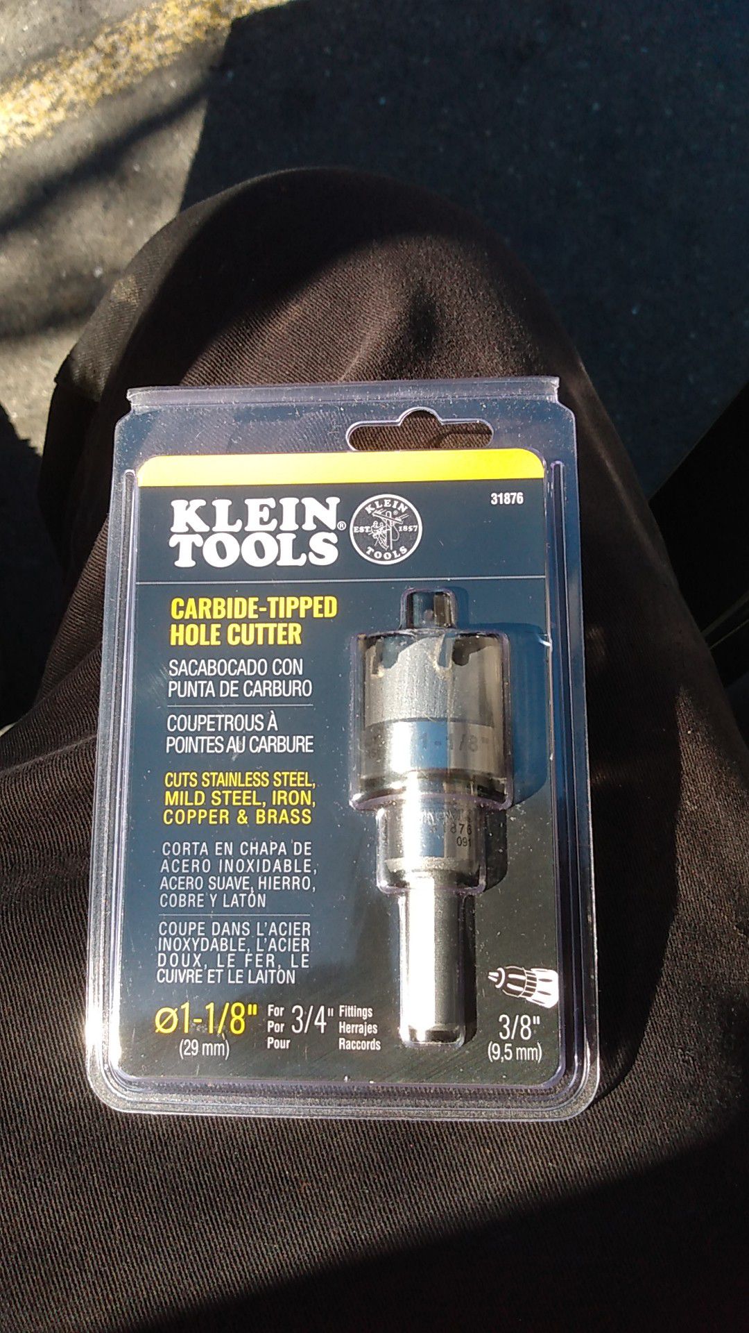 Klein tools Hole Cutter drill bit