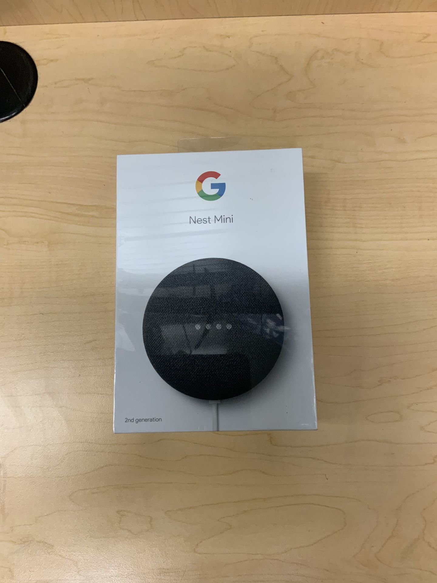 Google Nest Mini (2nd Generation) Smart Speaker Black / Brand New Sealed 