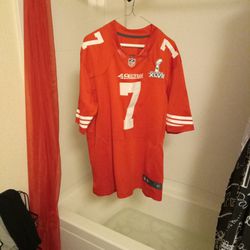 Used Kaepernick Super Bowl Jersey.Pick Up Only !! I've Had For Some Years..