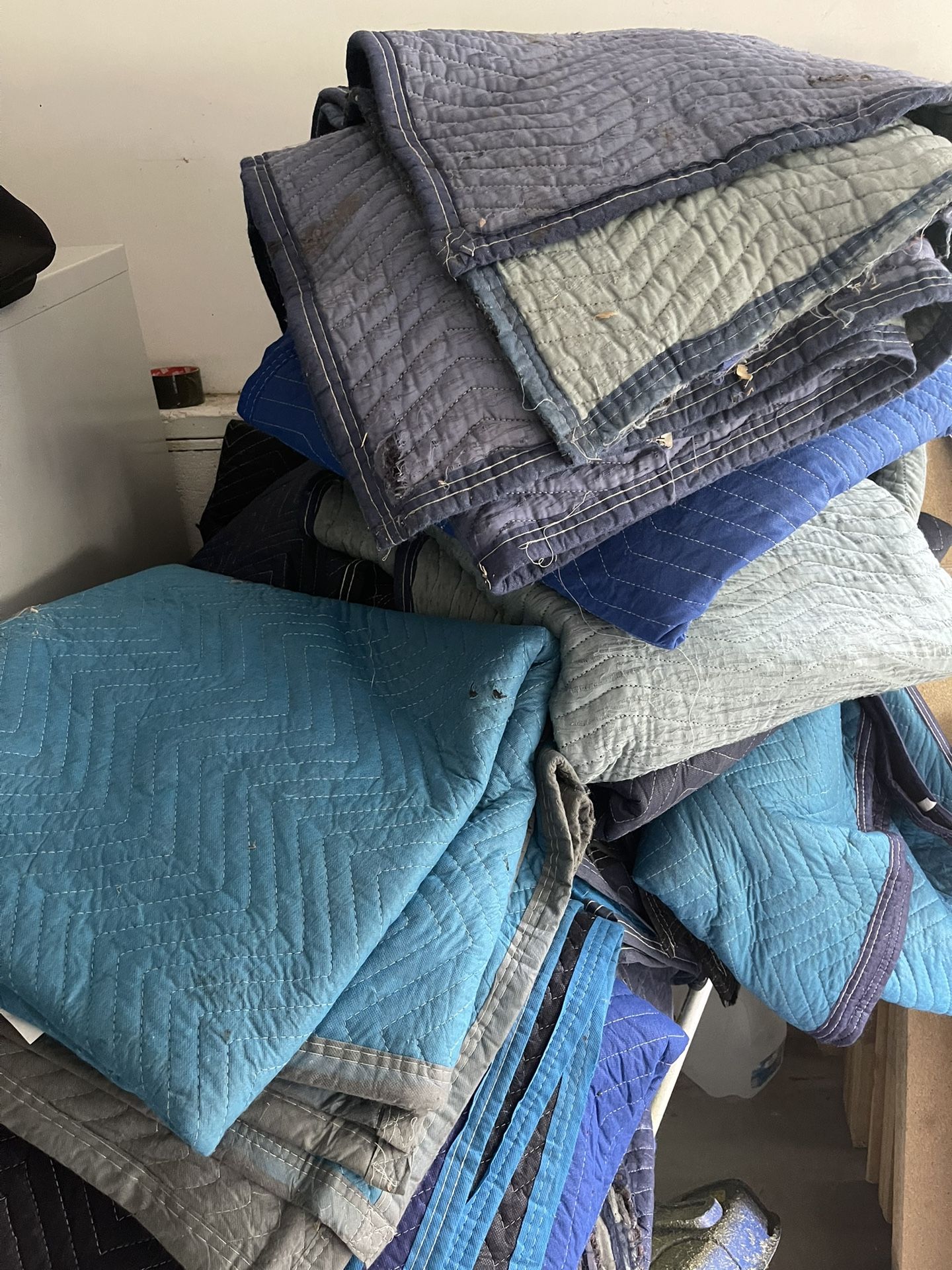 Moving Blankets $10 a piece. Price negotiable for multiple pieces.