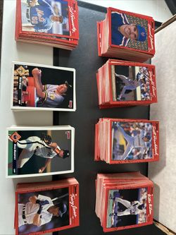 1990 & 1993 Donruss Baseball Cards Incomplete Sets