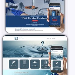 3-5 page Web Design/ Custom Website