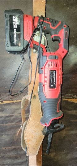 Corebilt 20V Cordless Reciprocating Saw with Battery