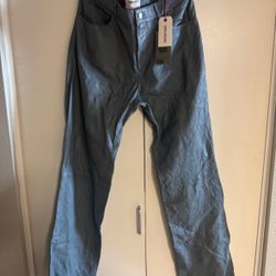 Unisex Leather Pants