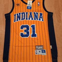 Reggie Miller Indiana Pacers Pinstripes Jersey 