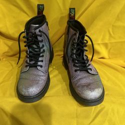 Dr. Martens Air Wair Sparkle Boots Size 3