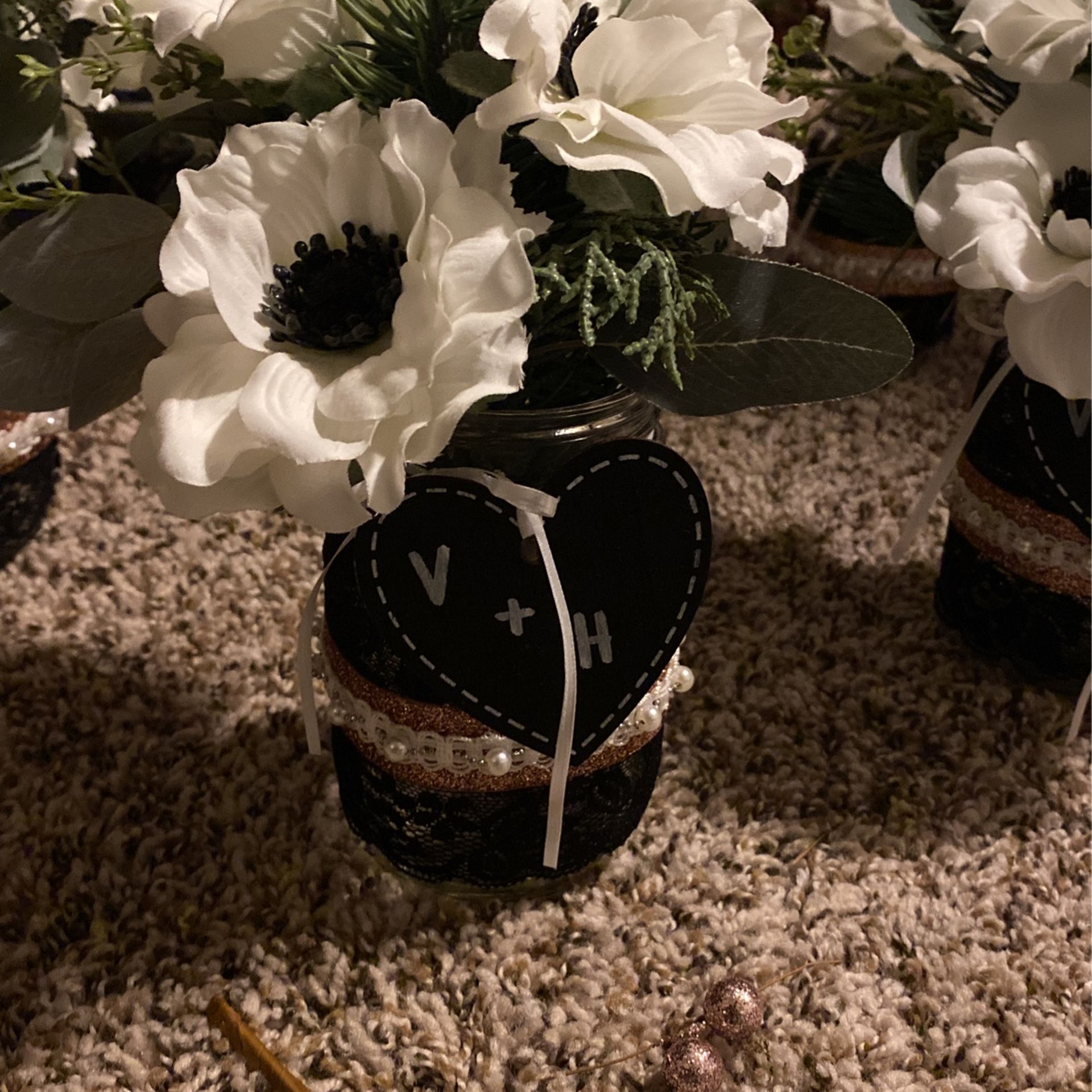 Mason Jar Wedding Decor